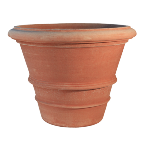 Smooth Impruneta Terracotta Vase